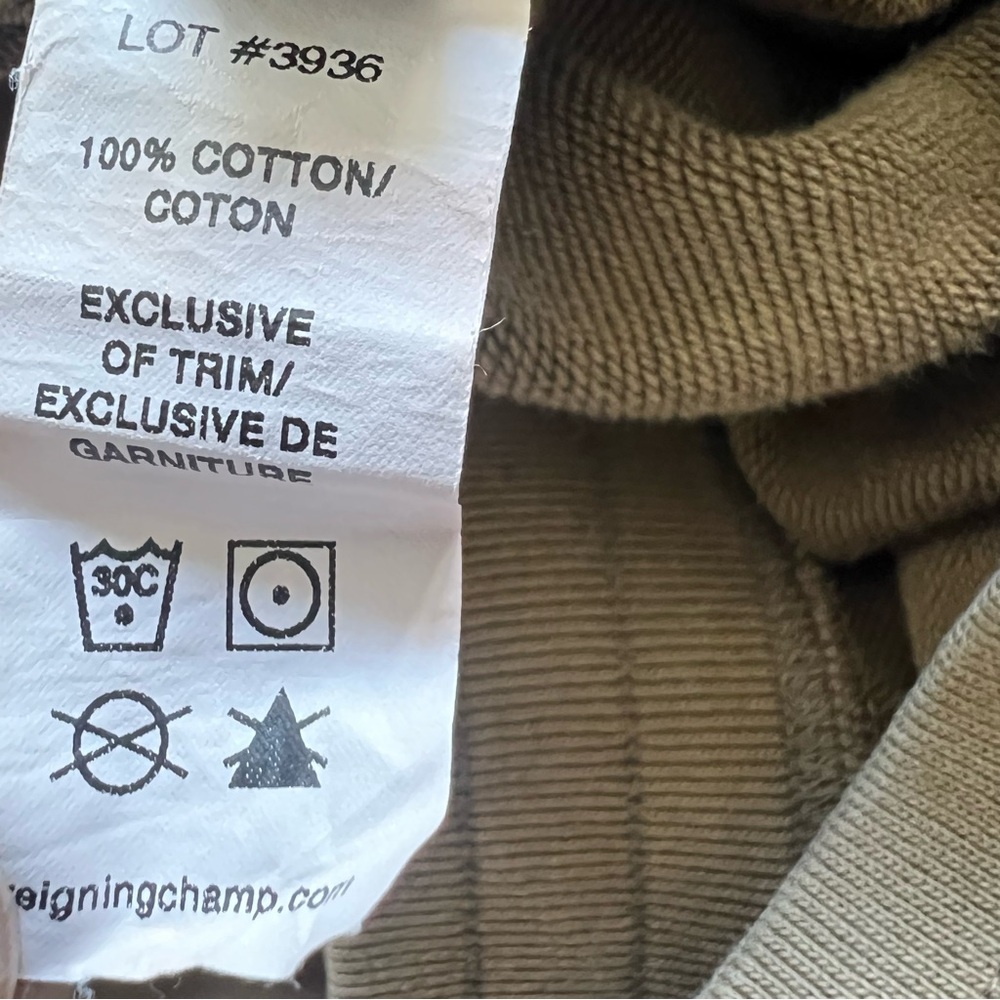 Reigning Champ Sweatpants Jogger Size S - Picture 9 of 11